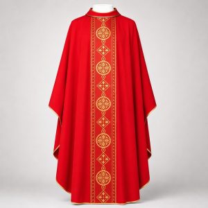 áo lễ màu đỏ mã số 05 mặt trước