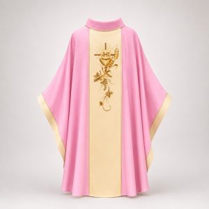 áo lễ màu hồng mã số 02 mặt trước