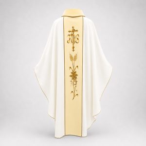 áo lễ màu vàng mã số 10 mặt sau